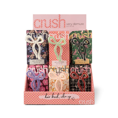 Crush Bow Hair Clip