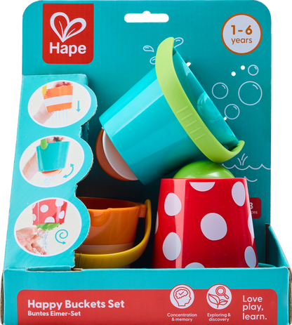 Happy Buckets Bath Set