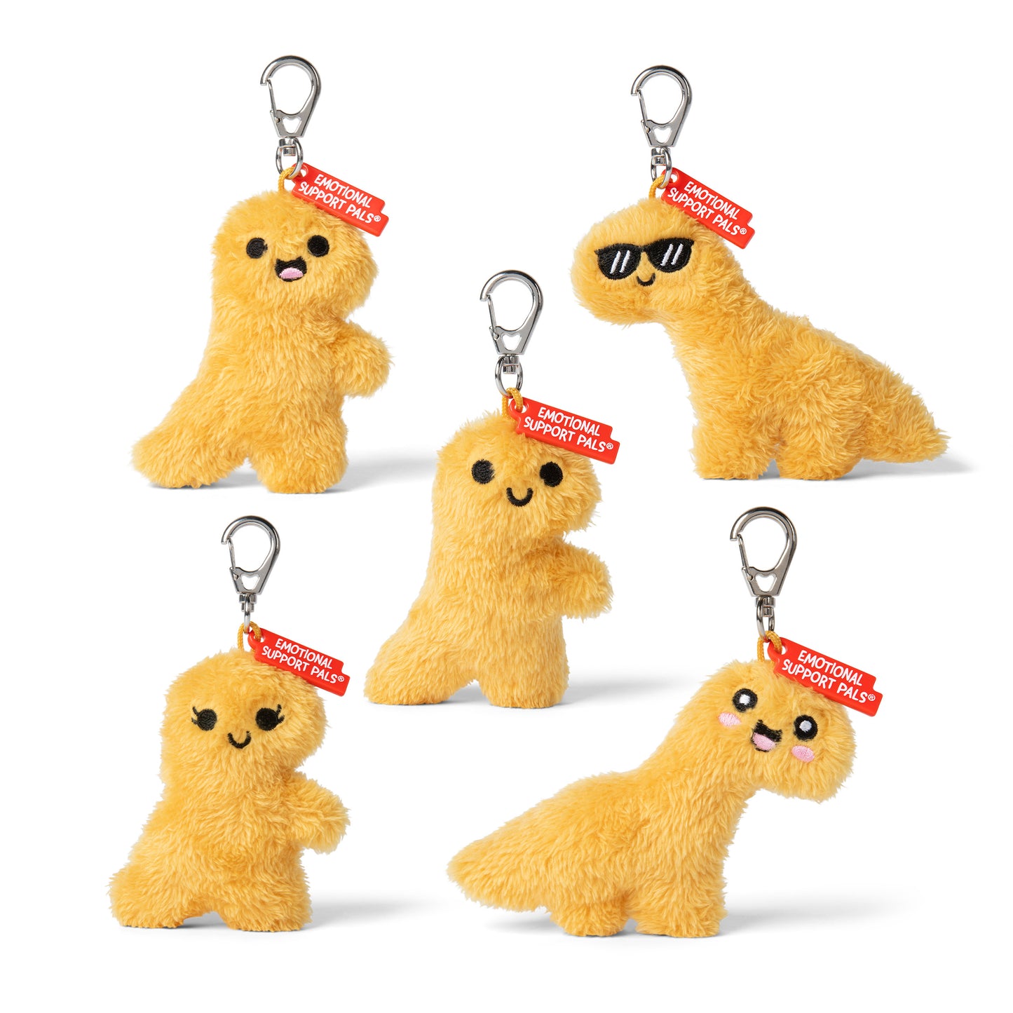 Emotional Support Dino Nugget Bag Charm