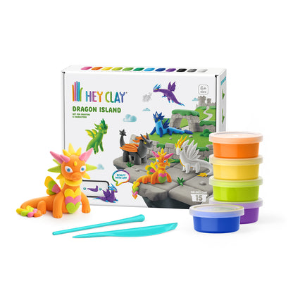 Hey Clay Dragon Island