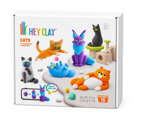 Hey Clay Cats