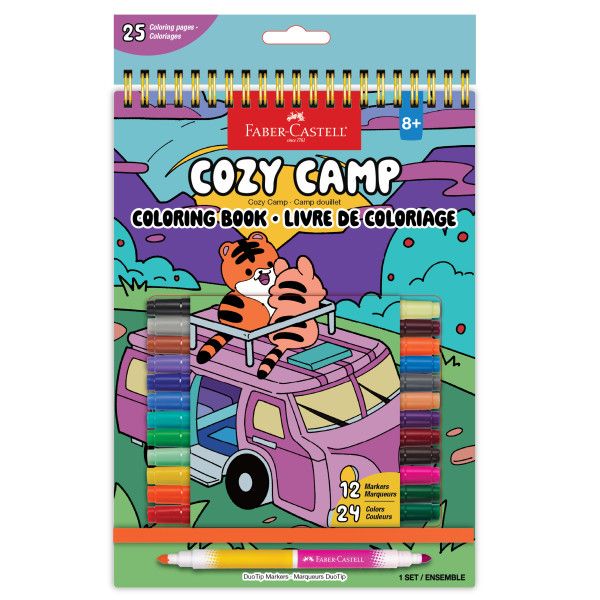 Cozy Camp Coloring Book