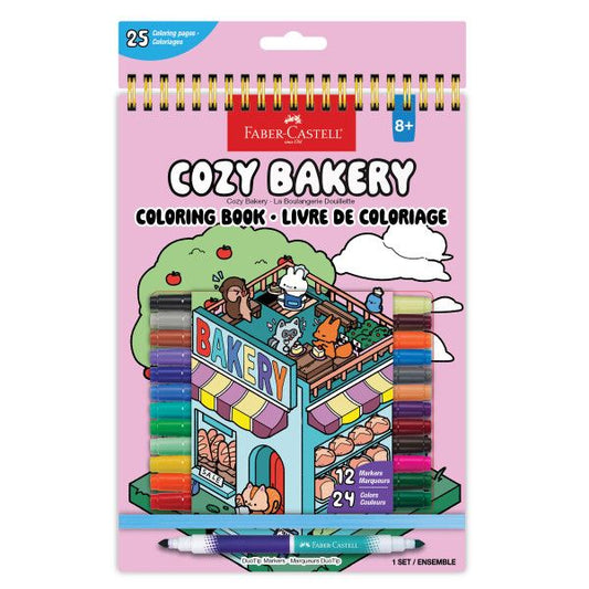 Cozy Bakery Coloring Book