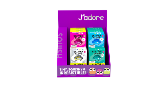 Jadore Glitter Cloud Squish