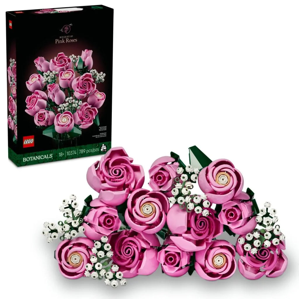 Bouquet of Pink Roses Lego