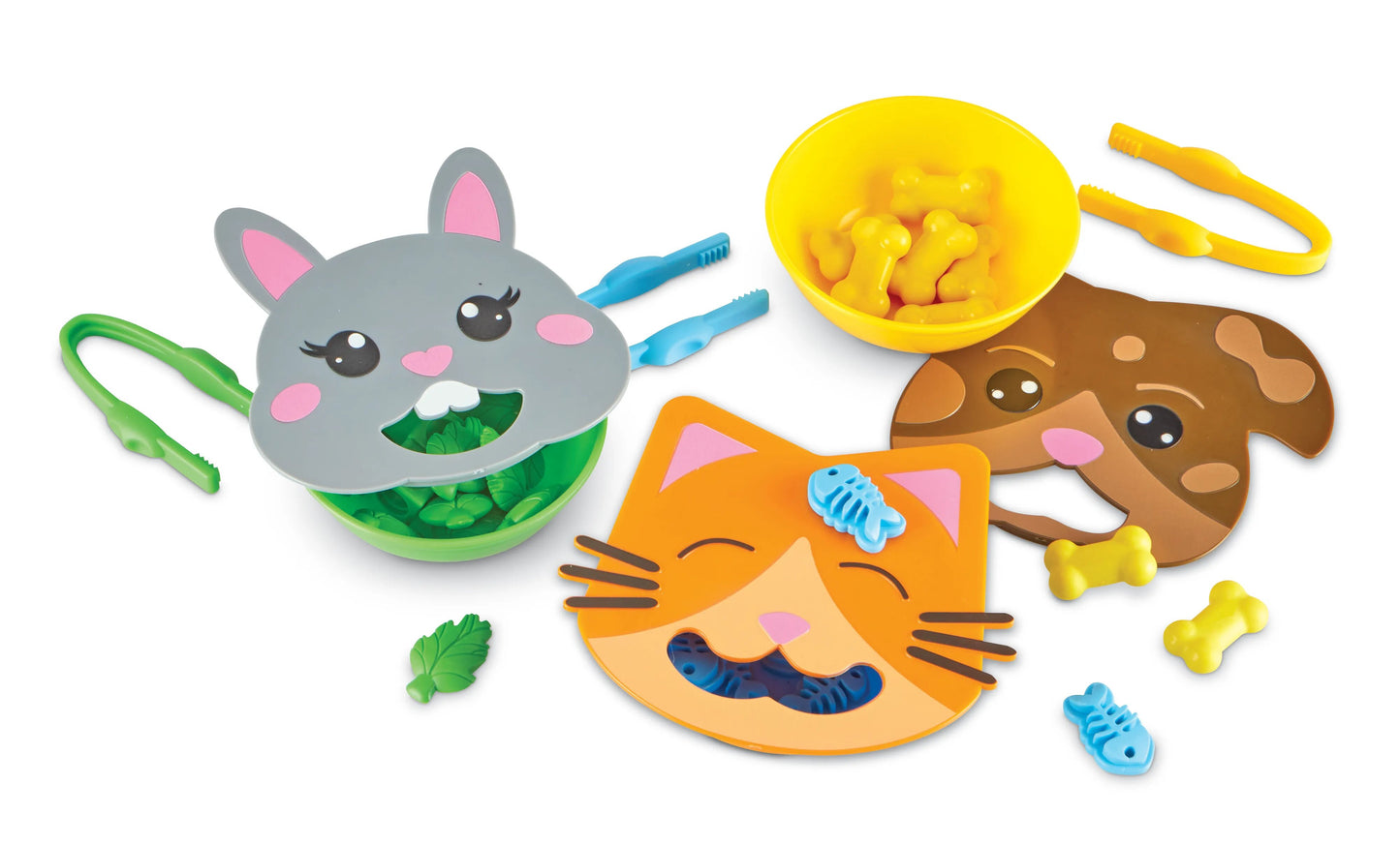 Fine Motor Feeding Friends