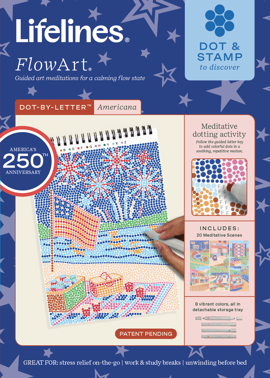 Flow Art Dot by Letter Americana