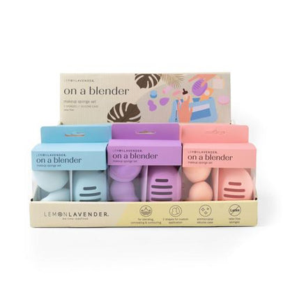 On a Blender Makeup Sponge Set