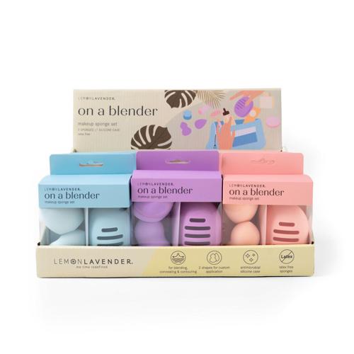On a Blender Makeup Sponge Set