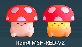 Mushi Mushroom Light