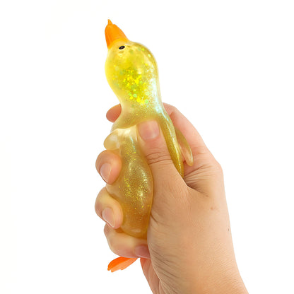 Glitter Stretchy Duck