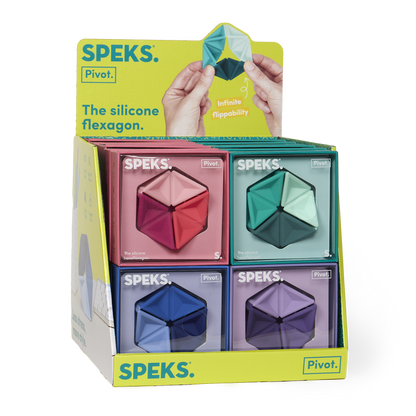 Pivot Silicon Flexagon Fidget