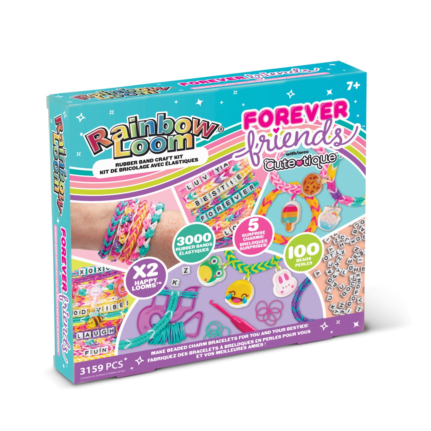 Rainbow Loom Forever Friends Cutetique