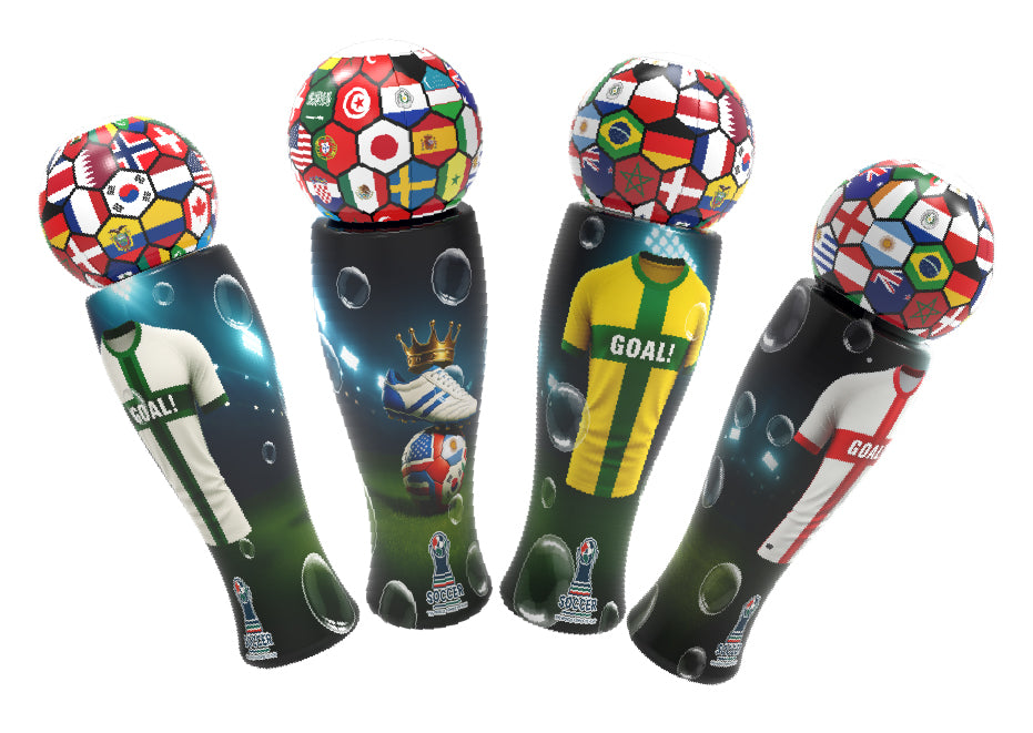 Unspillable Soccer Bubbles