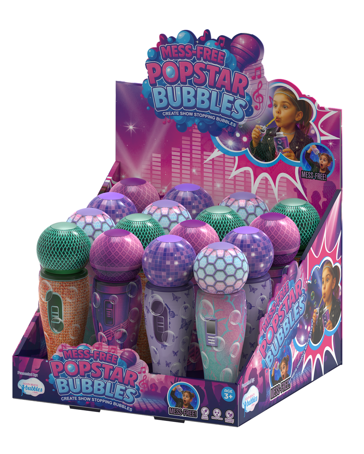 Unspillable Popstar Bubbles