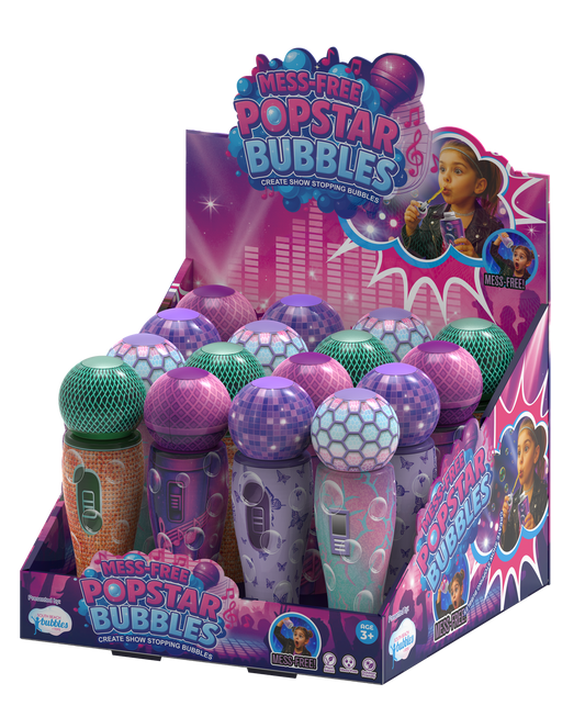 Unspillable Popstar Bubbles