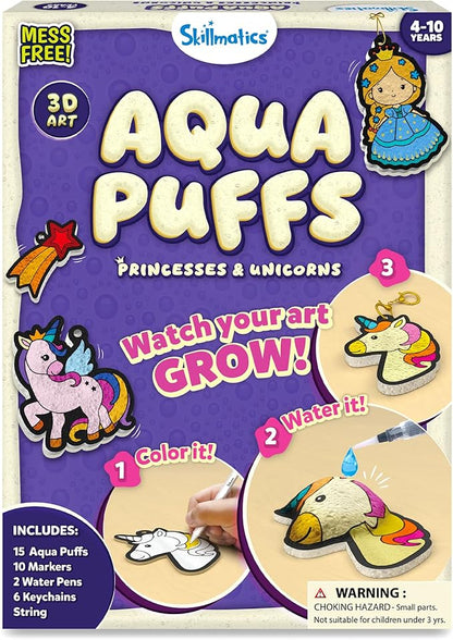 Aqua Puffs Princess & Unicorn