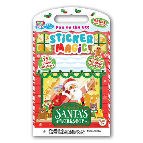 Sticker Magic Santa's Workshop