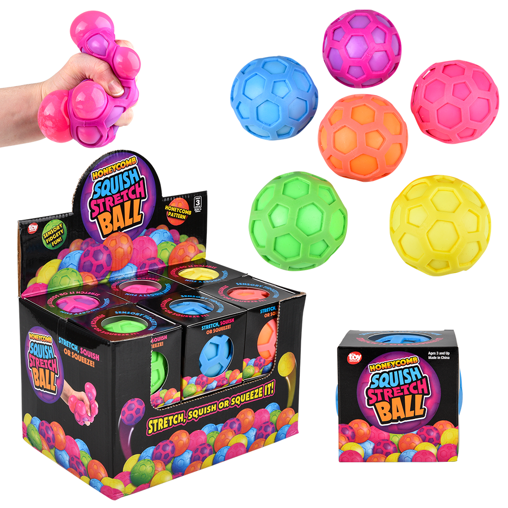 Squeezy Honeycomb Ball
