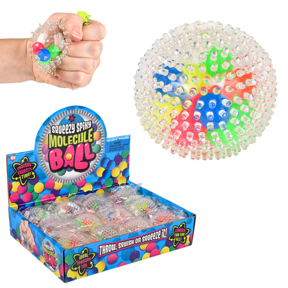 Squeezy Spiky Molecule Ball