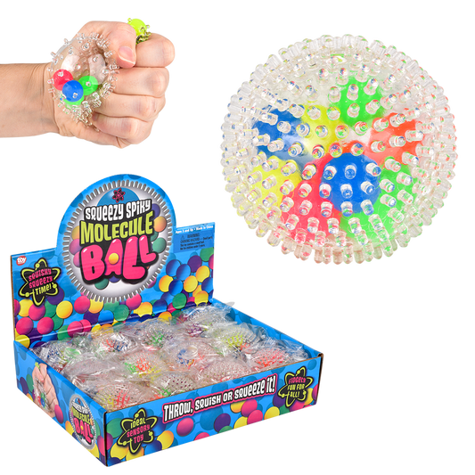 Squeezy Spiky Molecule Ball