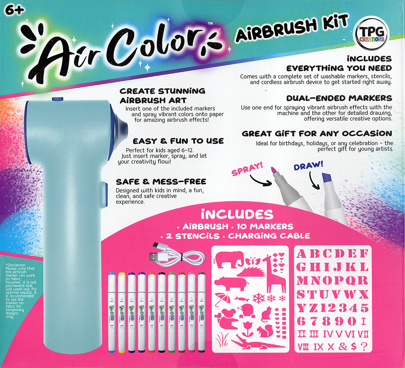 Air Color Airbrush Kit