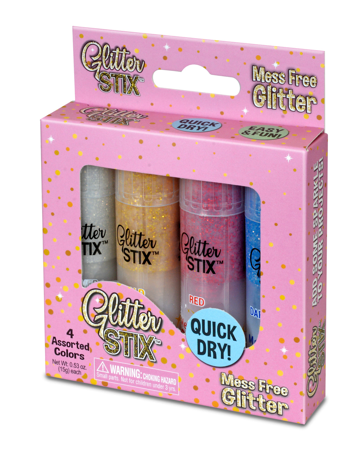 Glitter Stix 4 Color Set