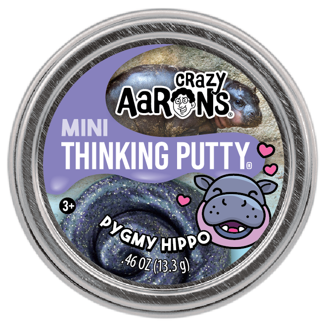 Pygmy Hippo Thinking Putty Mini Tin
