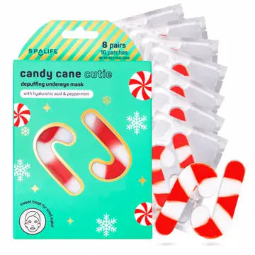 Candy Cane Cutie Eye Patches
