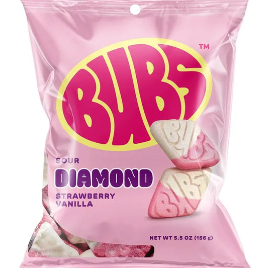 Bubs Sour Strawberry Vanilla
