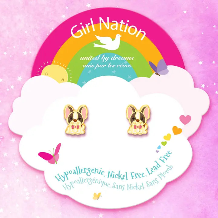 Girl Nation Cutie Stud Earrings