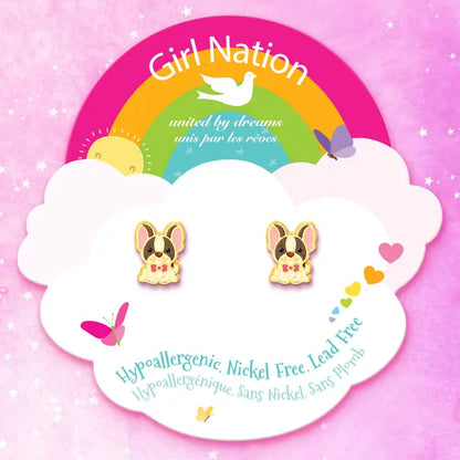 Girl Nation Cutie Stud Earrings