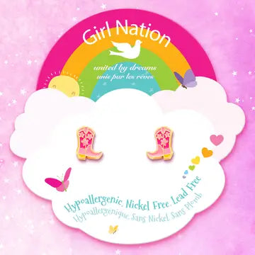 Girl Nation Cutie Stud Earrings