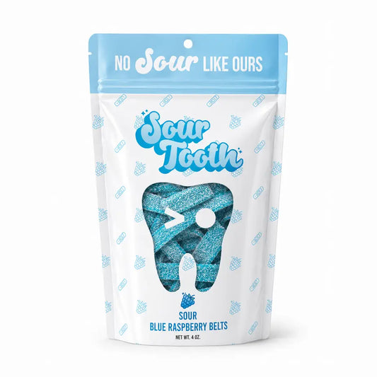 Sour Blue Raspberry Belts