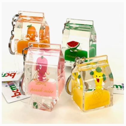 Fruit Carton Float Keycha
