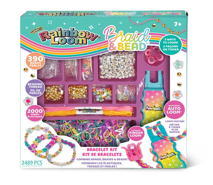 Braid and Bead Rainbow Loom