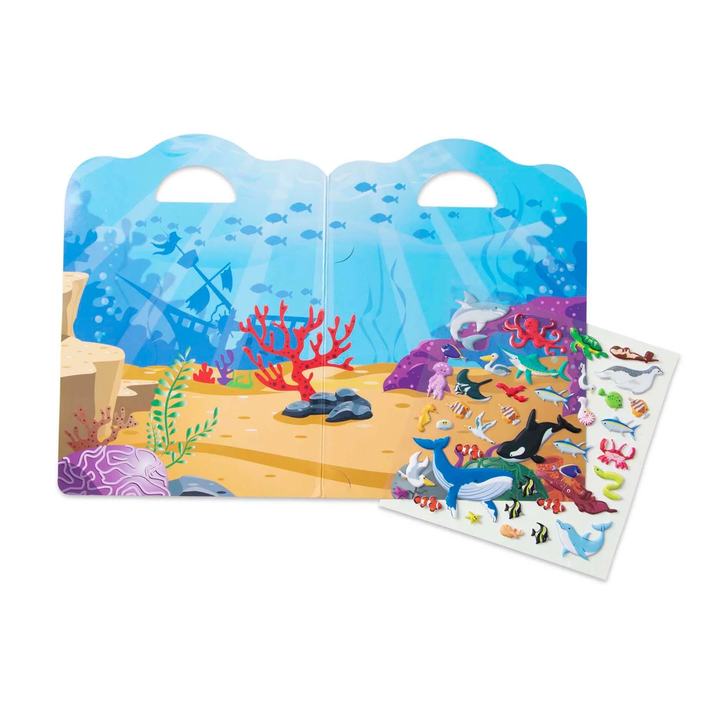 Puffy Sticker Playset Ocean