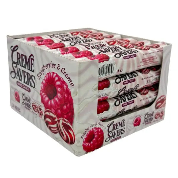 Raspberries & Creme Creme Savers