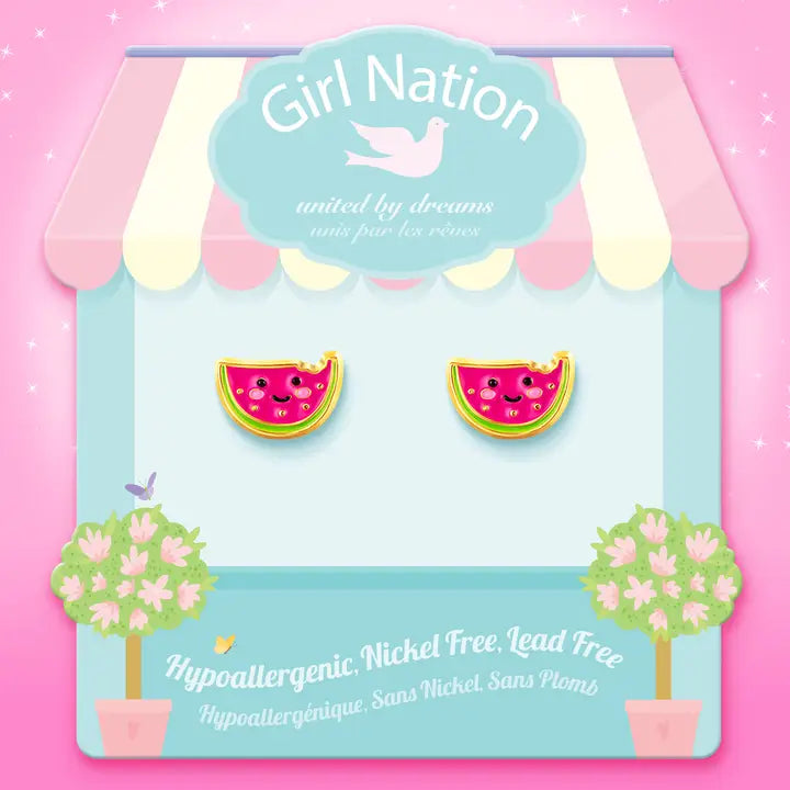 Girl Nation Cutie Stud Earrings