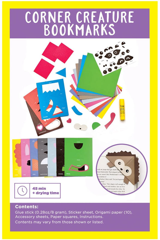 Corner Creature Bookmarks