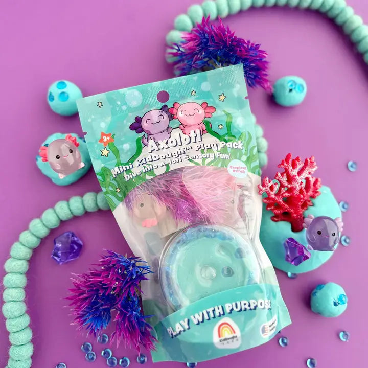 Axolotl Mini Kid Dough Play Pack