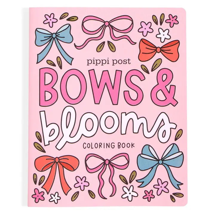 Bows & Blooms Coloring Book