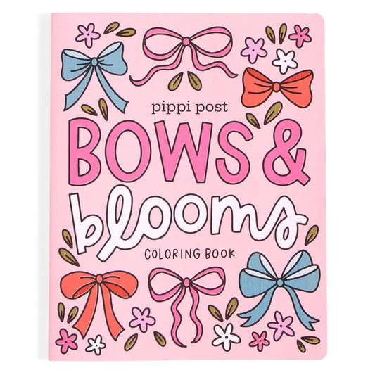 Bows & Blooms Coloring Book