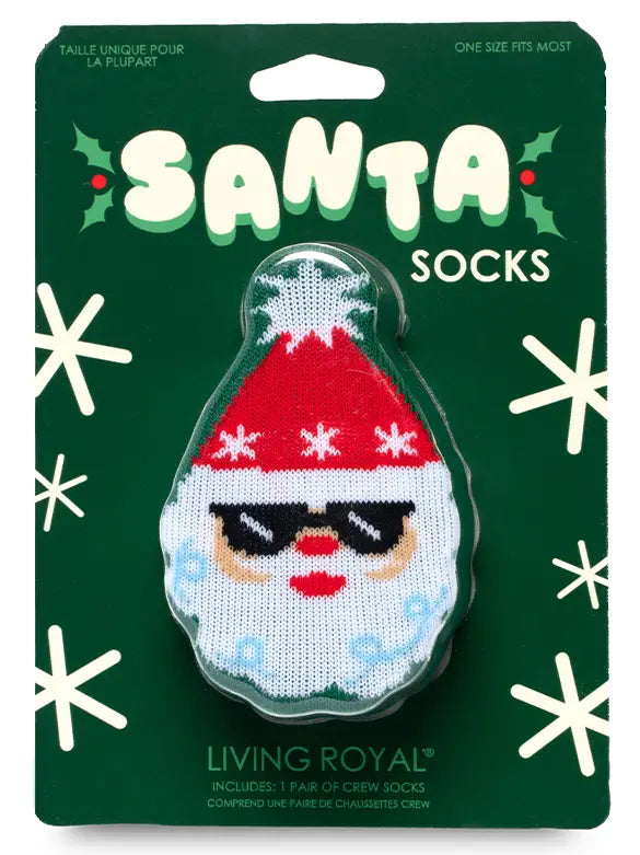 3D Cool Santa Socks