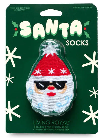 3D Cool Santa Socks