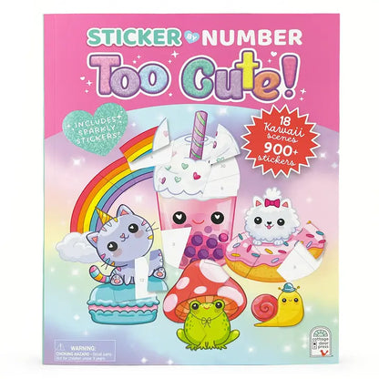Too Cute Kawaii Sticker by Number