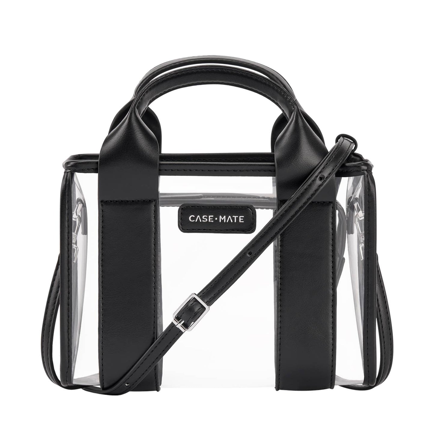 Case-Mate Clear Stadium Bag: Varsity Red Bow