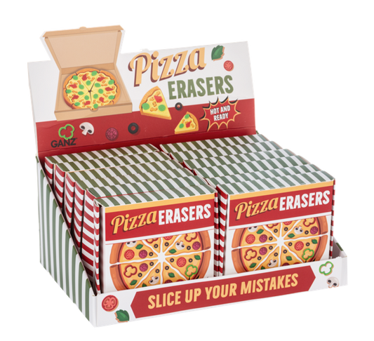Pizza Erasers