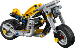 Yellow Motorcycle Technic