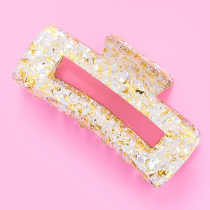Pearl Confetti Claw Clip